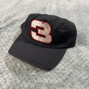 VTG Dale Earnhardt NASCAR Racing Black Snapback Hat